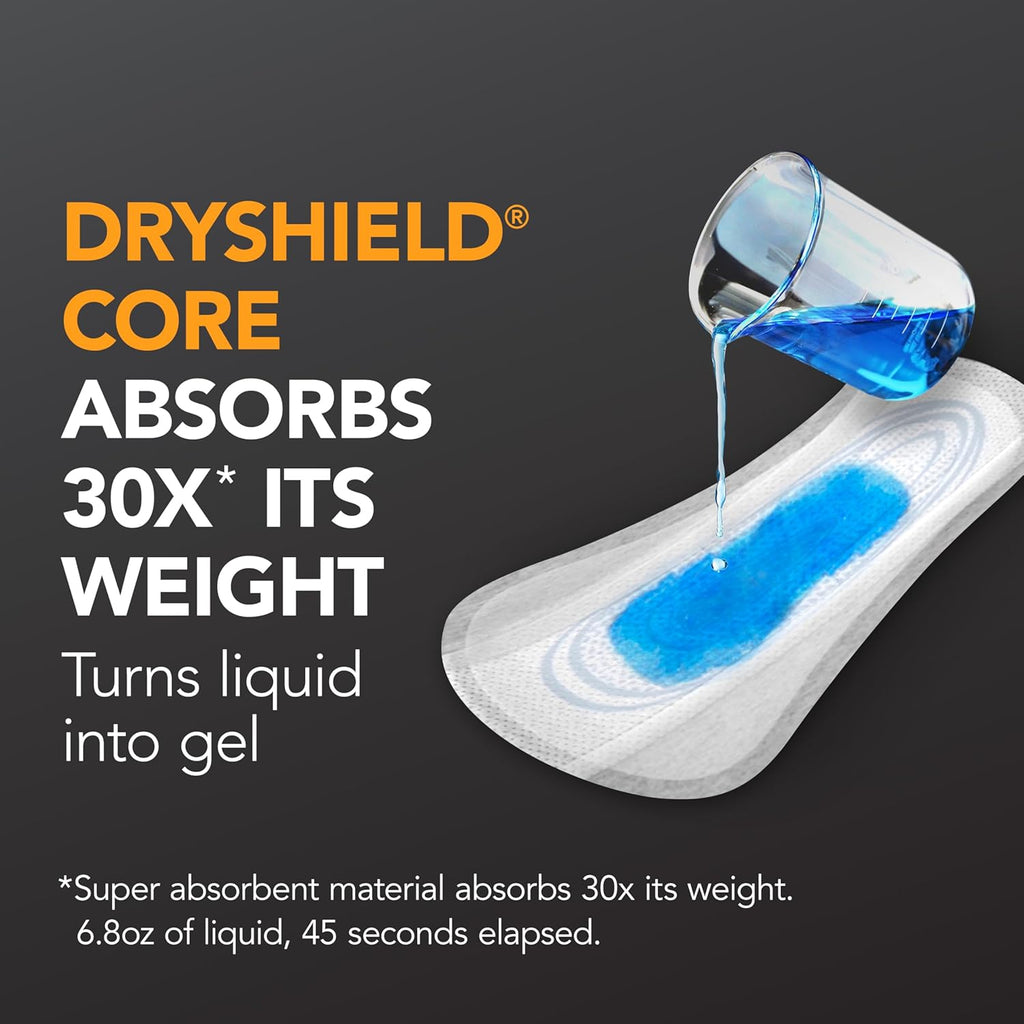 Depend Shields Incontinence Pads for Men, Light Absorbency