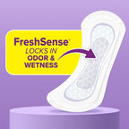 Poise Daily Incontinence Panty Liners, 2 Drop Very Light Absorbency, Long