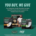 Depend Real Fit Adult Diapers, Incontinence Underwear for Men, Disposable, Maximum Absorbency, Small/Medium